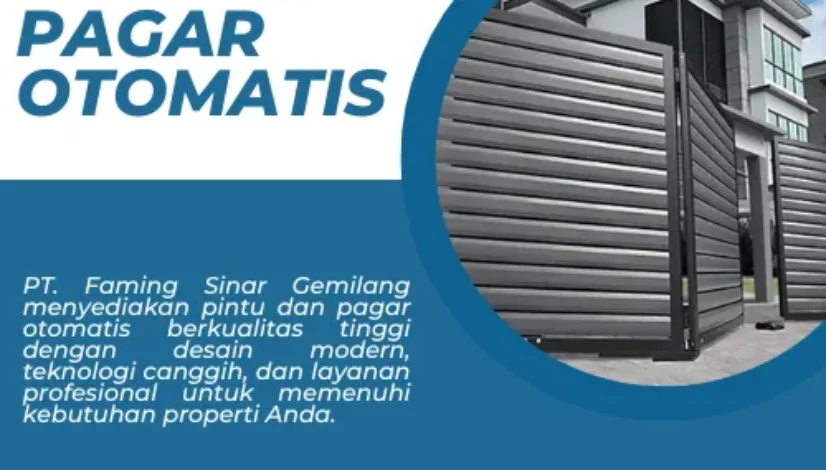 Jasa Pasang Pagar Otomatis