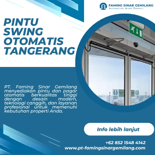 Pintu Swing Otomatis Tangerang