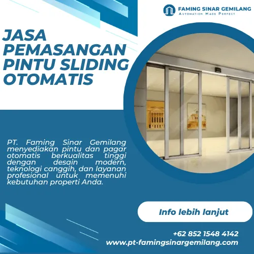 Jasa Pemasangan Pintu Sliding Otomatis