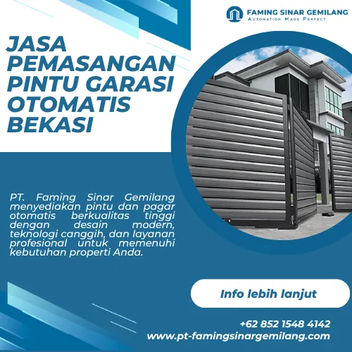 Jasa Pemasangan Pintu Garasi Otomatis Bekasi